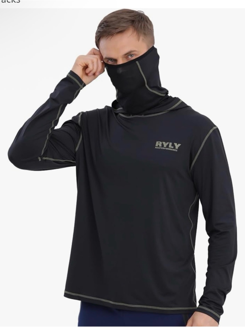 Men’s Fishing and Outdoors Shirt with Sun Protection